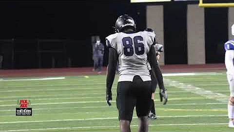 Hendrickson DL Cedric Roberts '22 sack vs Leander
