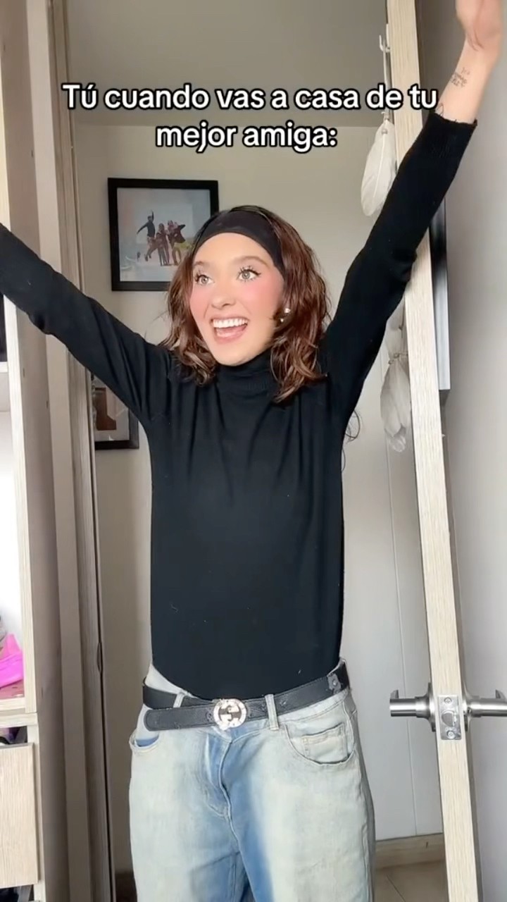 CUANDO VOY A CASA DE MI MEJOR AMIGA ? #humor #shorts