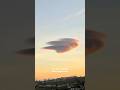 My encounter with UFO - Lenticular Clouds #shorts #photography #facts