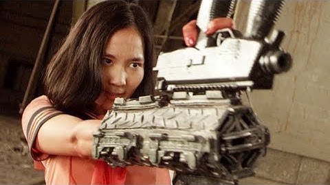 片腕にマシンガン装着した姉妹が大暴れ！映画『爆裂魔神少女 バーストマシンガール』予告編