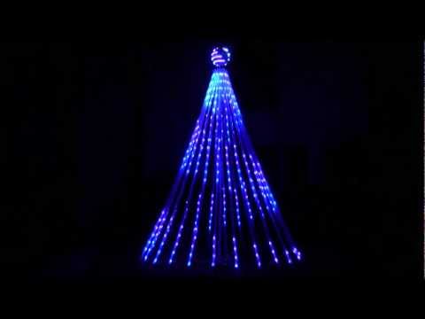 cosmic color pixel tree test demo sequence christmas 60 count led christmas lights