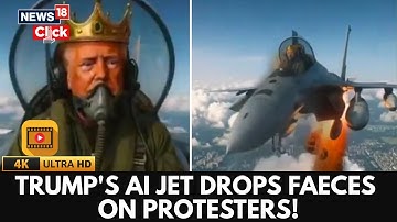 Trump Reacts To ‘No Kings’ Protests With AI Videos Of Himself Wearing Crown, Mocking Protesters