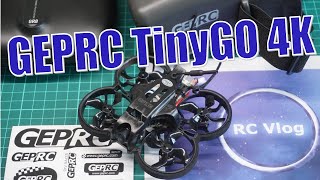 : GEPRC TinyGO 4K FPV Whoop RTF.       