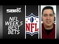 Bet On It - Week 5 NFL Picks and Predictions, Vegas Odds ...