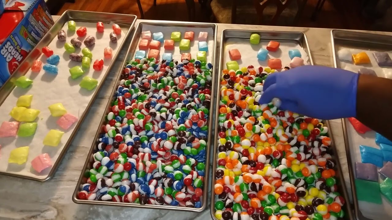 How To Make Puffed Skittles Candy WITHOUT A Freeze Dryer Ep230 