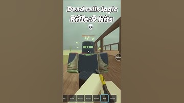 Thumbnail of Shovel is better than a rifle dead rails #roblox #music #deadrails #capcut #gaming #edit #shorts 541