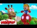 Animal Hypno Mixup | Morphle 3D | Learn ABC 123 | Fun Cartoons | Moonbug Kids