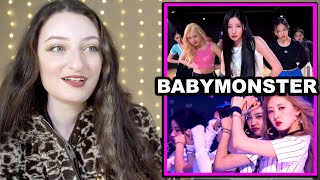 BABY MONSTER - Batter Up Dance Practice Video + Live Performance School Version Reaction!!