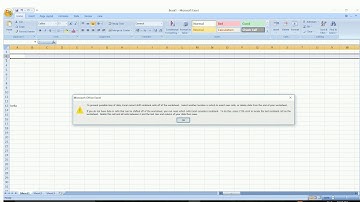 How to fix insert raw error in excel - Quick method