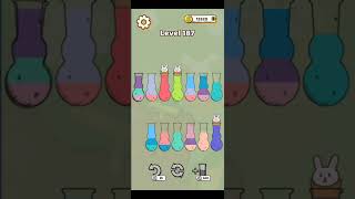 Complete Drink Sort Master Advanced Mode Level 187