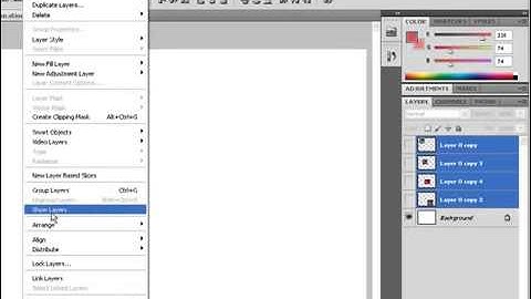 Photoshop CS5 Video Tutorials Hindi by LSOIT.IN (Group Layers,Ungroup Layers,Hide And Show Layers)