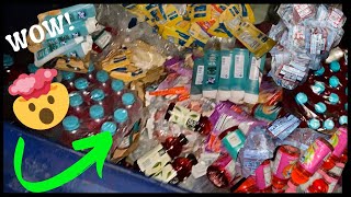 DUMPSTER DIVING - CASES Of Drinks, Food & Merchandise! MEGA Score!