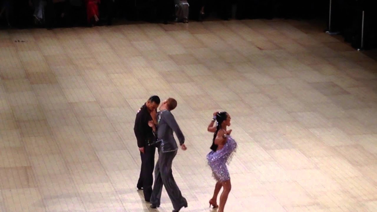 UK OPEN 2015  Maurizio Vescovo & Andra Vaidilaite & Neil Jones - CHACHA