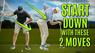 GOLF: Perfect Iron Swing | Start Down With These 2 Moves!