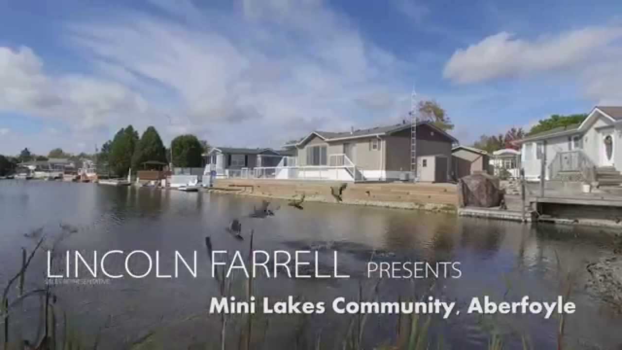 Mini Lakes Aerial Video YouTube
