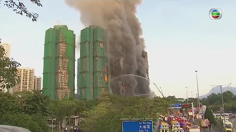 3 arrested in Hong Kong as a high-rise fire leaves at least 36 dead and 279 reported missing