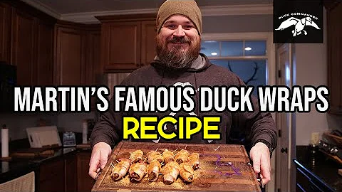Justin Martin's Green Wing Teal Duck Wrap Recipe |...