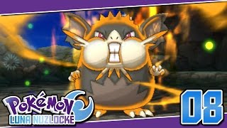 Pokémon Luna Nuzlocke #8 | POKÉMON DOMINANTE RATICATE