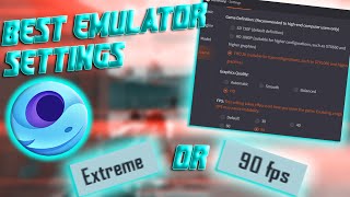 What is BEST EMULATOR SETTINGS In PUBG Mobile?!