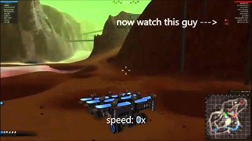 Gnollbots showing off the Teleporting Bug with the december patch in Robocraft