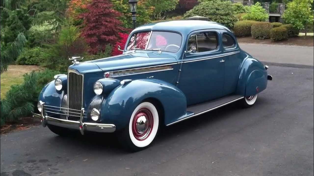 1940 Packard 120 Coupe - Walkaround Tour. www.CharvetClassicCars.com -  YouTube