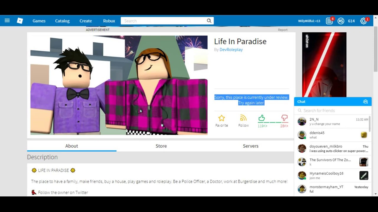 Is Life In Paradise Getting Banned Devroleplay Deleted Roblox Youtube - devroleplay roblox
