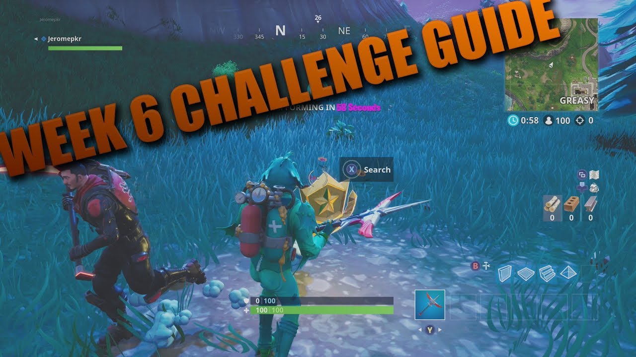 fortnite week 6 challenges all locations fortnite battle royale update 7 posters - fortnite week 6 challenges posters