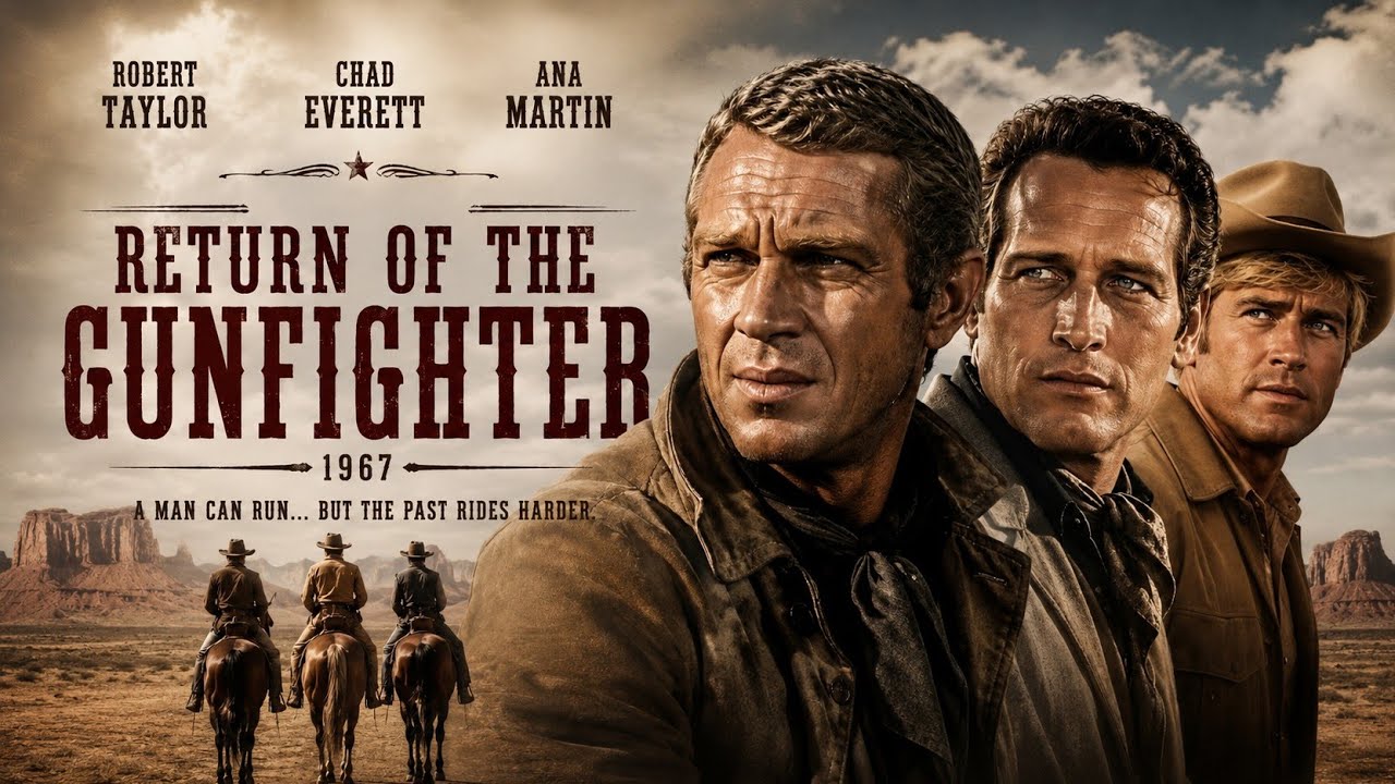 Return of the Gunfighter 1967 Film in English Robert Taylor, Chad Everett, Ana Martin