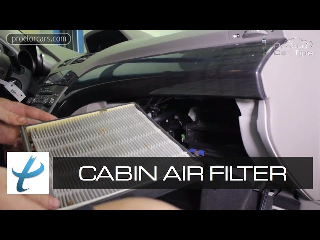 What's a Cabin Air Filter (Pollen Filter) and When Should You