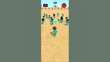 part 🚷💔😭 squid game 3D play with k  sniper challenge YouTube video#squidgame#jondada #trending#viral