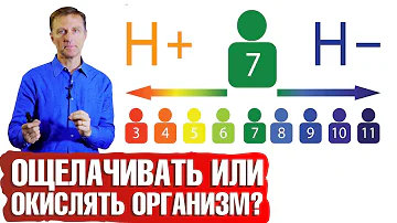 Ощелачивать организм или повышать кислотность🤷‍♀️Кислотно-щелочной баланс