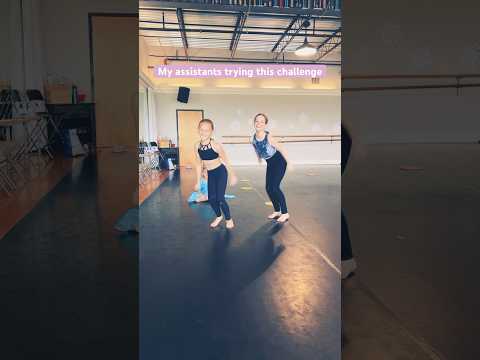 Trying this dance