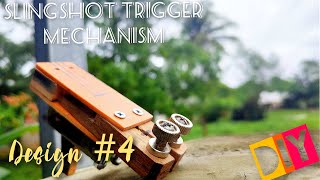 How to Make SLINGSHOT TRIGGER Mechanism Part #4 #diy #handmade #crossbow #slingshot #trigger