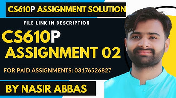 CS610p Assignment 2 Solution BY VUBWN | CS610 Practical Assignment 2 100% Correct Solution By VUBWN