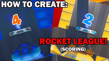 How to create a Rocket League Scoring System in Fortnite Creative! | Tutorial
