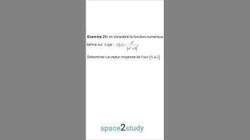 Exercice 2- Calculs intégrales - 2BAC - Exercices corrigés - 1106 @space2study