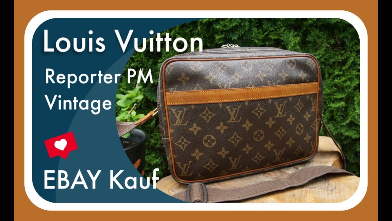 Louis Vuitton Tasche Vintage I Reporter PM von EBAY I Review I KatisweltTV - YouTube