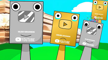 Sprunki OC YouTube Play Button - Coffin Dance Song (Cover)