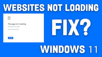 How To Fix Few Websites Are Not Loading/Opening in Windows 11