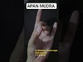 Apan mudra to Eliminate excess sugar. #mudrasbenefits #yogainsipiration #satvic #yogatips #healthy