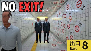 An Endless Loop Of ANOMALIES! | THE EXIT 8 (100% anomalies) screenshot 5