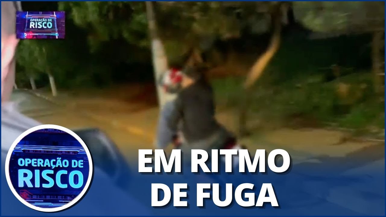 Menor tenta dar fuga da PM e acaba numa perseguição cinematográfica