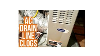 AC leaking Water Inside House | AC Drain Line Clog by Green Residential 75 views 6 months ago 4 minutes, 44 seconds
