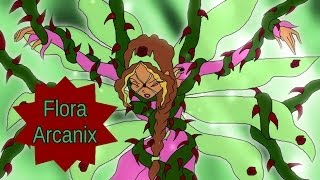 Winx Club - Flora Arcanix [Full Transformation][Fan-Art-Animation]