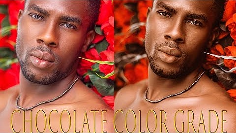 HOW TO ACHIEVE CHOCOLATE SKIN TONE IN PHOTOSHOP