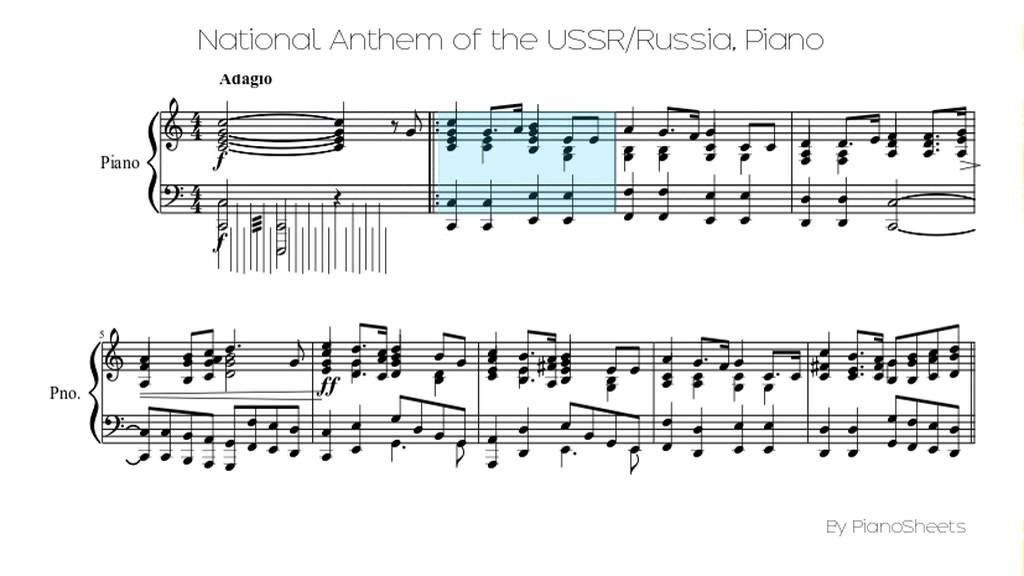 U S S R A N T H E M P I A N O Zonealarm Results - ussr anthem roblox piano sheet