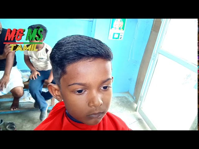 kids boys haircut MGMS TAMIL - YouTube