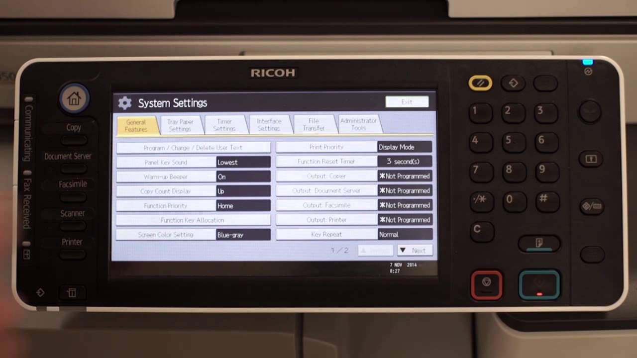 Ricoh Customer Support How To Configure Scan To Folder Youtube