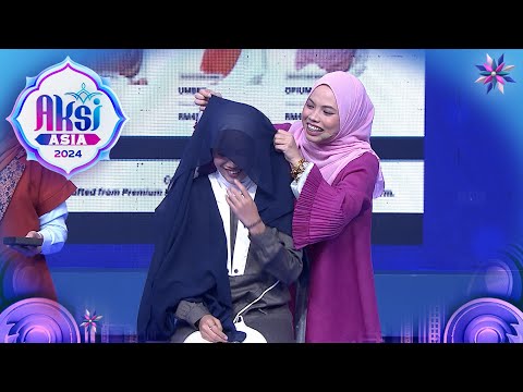 Berbisnis Hijab, Raisyah (Malaysia) Beri Tutorial Hijab Syar’I Bikin Makin Cantik! | Aksi Asia 2024