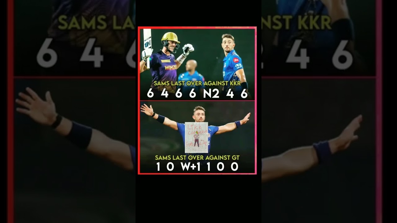 Daniel Sams over vs KKR and GT | Jaankari | 